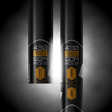 Patrik Mast SDM 100% Mast schwarz mit goldenen Details, Carbon-Konstruktion, Frontansicht zweier Masten nebeneinander