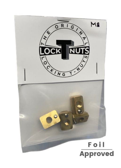 The Foil Board Company M6 Slot Nut Foil