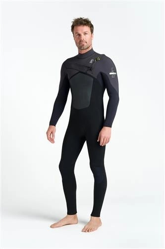 C-Skins NuWave Mens ReWired 4:3 Chest Zip Steamer