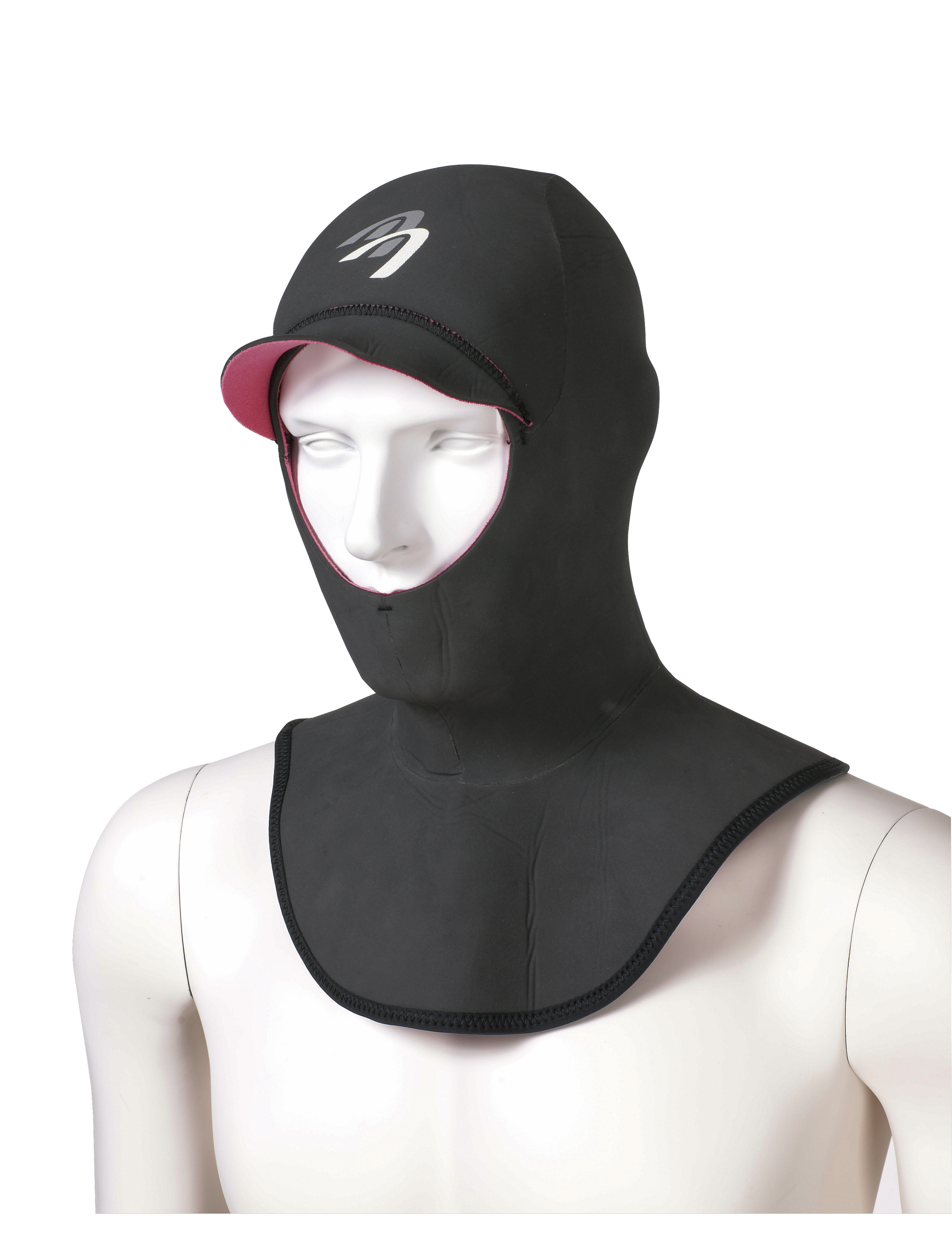 ASCAN Neopren Kopfhaube Hood Titan
