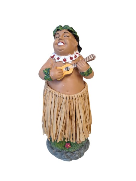 Devoted Hawaiian Hula Dashboard Boy