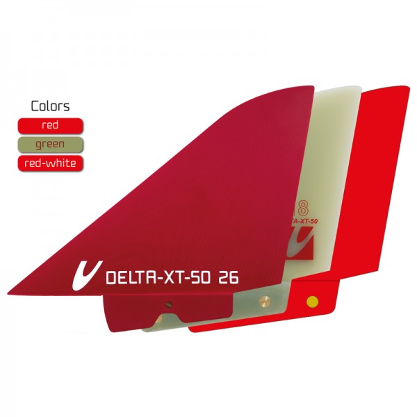 Maui Ultra Fins Delta XT 50 Red