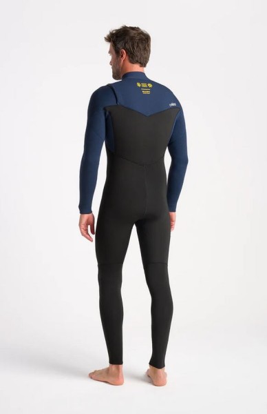 C-Skins NuWave Mens Session 4:3 Mens Chest Zip Steamer